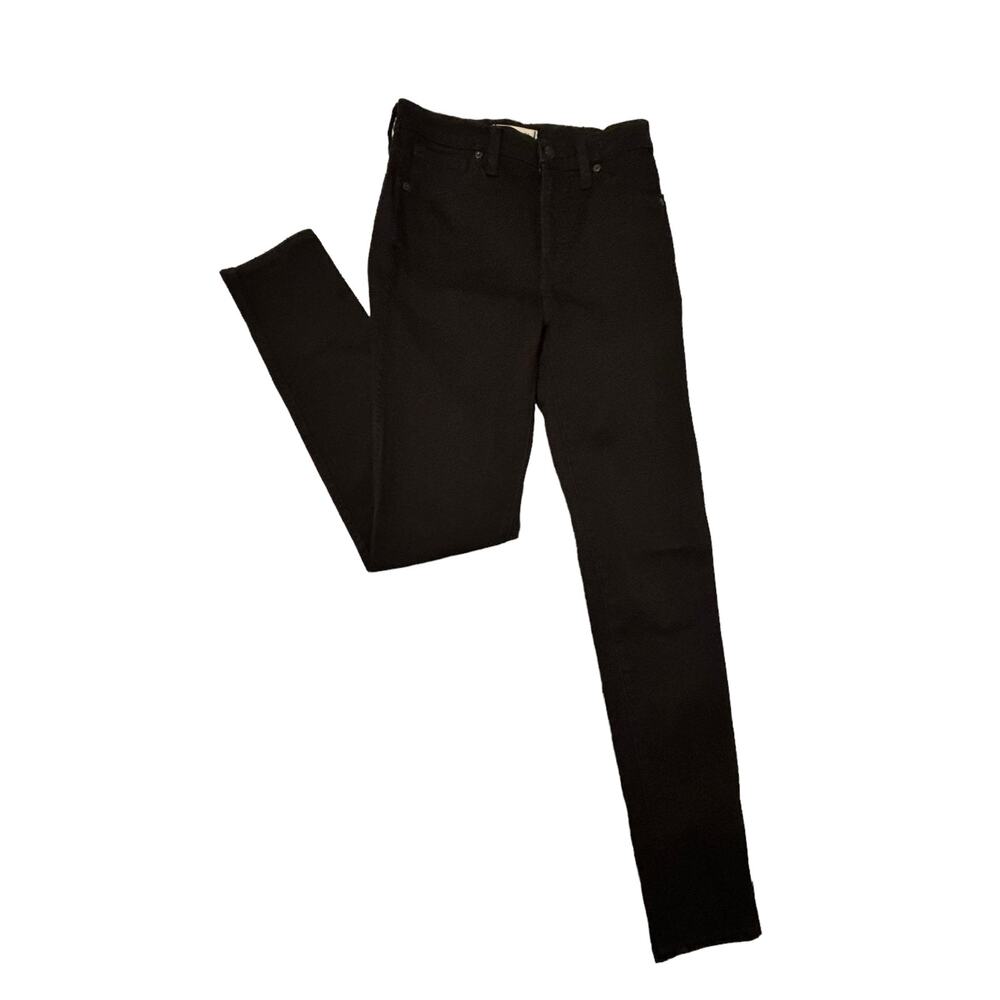 Madewell - Womens - Black 10" High Rise Skinny Denim Jean - Size 26 - Picture 2 of 11